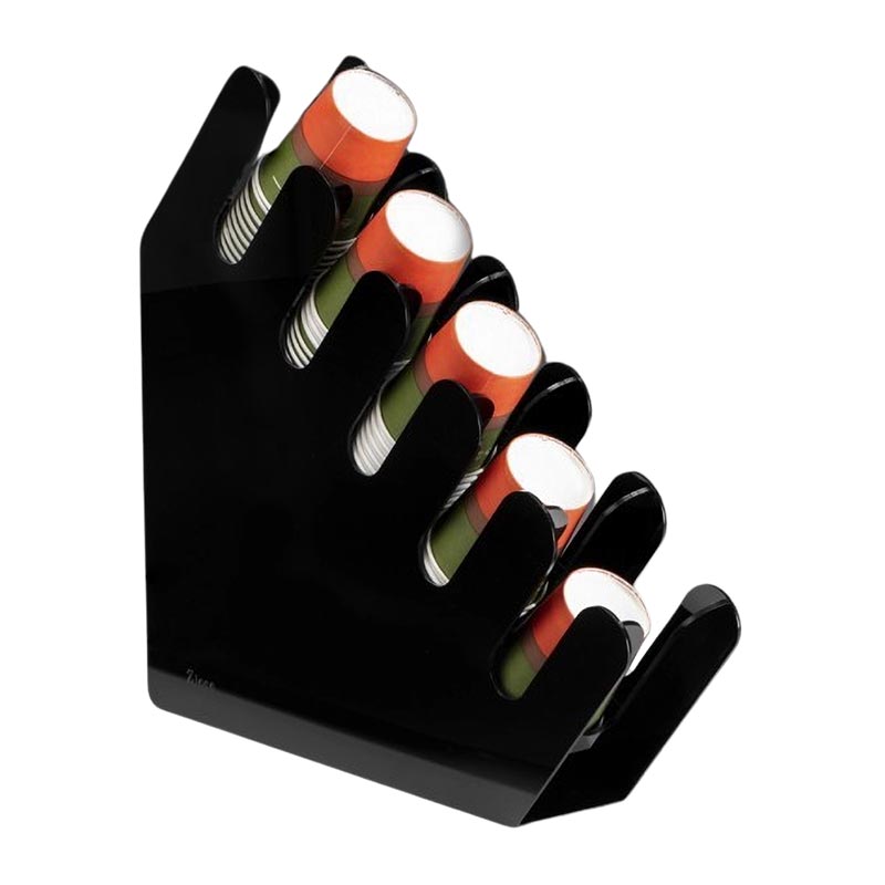ZICCO ZCP 847 Akrilik Karton Bardak Standı, 5 Bölmeli, 38,5x8xH:42 cm